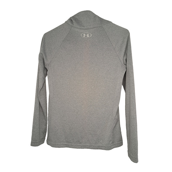 Under Armour Womens Jacket Size XS Gray Orange Sporty Running Workout - Picture 2 of 9